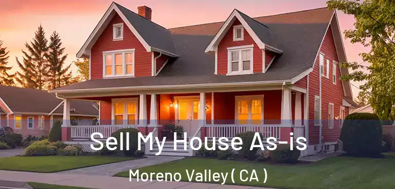  Sell My House As-is Moreno Valley ( CA )